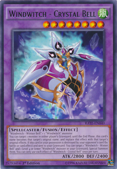 Windwitch - Crystal Bell - RATE-EN040 - Rare 