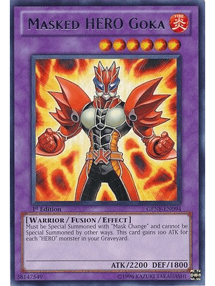 Masked Hero Goka - GENF-EN094 - Rare