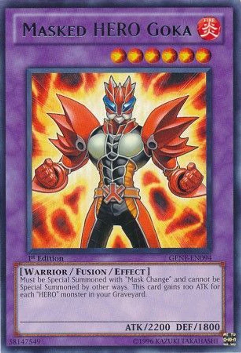 Masked Hero Goka - GENF-EN094 - Rare