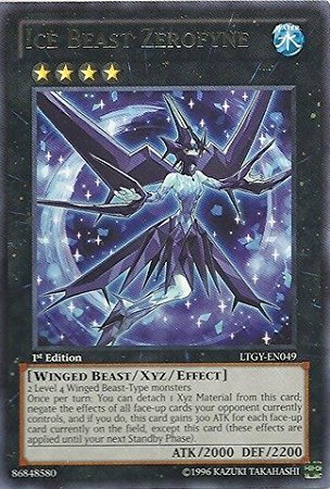 Ice Beast Zerofyne - LTGY-EN049 - Rare 1