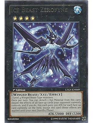 Ice Beast Zerofyne - LTGY-EN049 - Rare