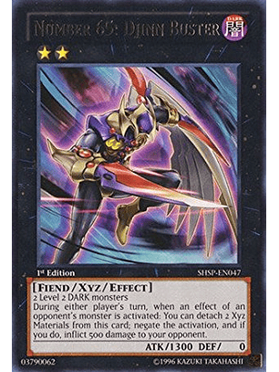 Number 65: Djinn Buster - SHSP-EN047 - Rare