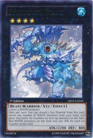 Snowdust Giant - ABYR-EN049 - Rare  1