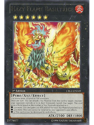 Hazy Flame Basiltrice - CBLZ-EN049 - Rare 