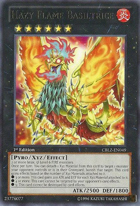 Hazy Flame Basiltrice - CBLZ-EN049 - Rare 