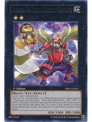 Number 64: Ronin Raccoon Sandayu - SHSP-EN051 - Rare 
