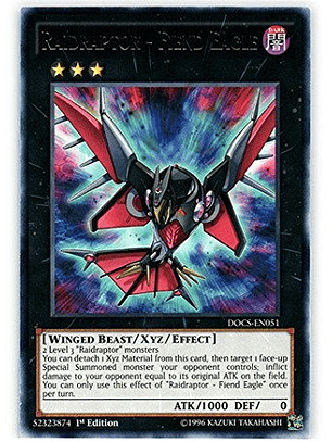 Raidraptor - Fiend Eagle - DOCS-EN051 - Rare