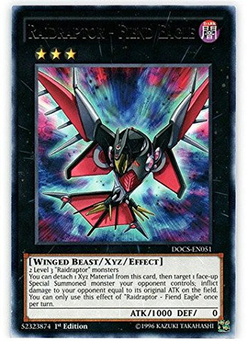 Raidraptor - Fiend Eagle - DOCS-EN051 - Rare