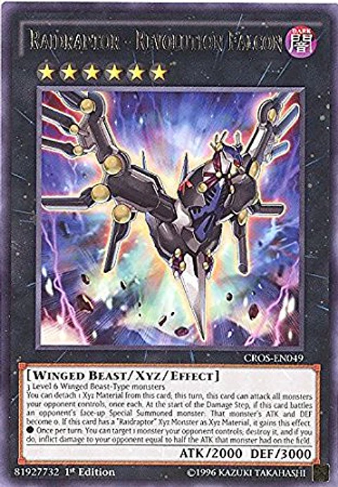 Raidraptor - Revolution Falcon - CROS-EN049 - Rare
