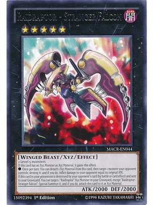 Raidraptor - Stranger Falcon - MACR-EN044 - Rare 