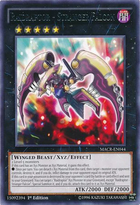Raidraptor - Stranger Falcon - MACR-EN044 - Rare 