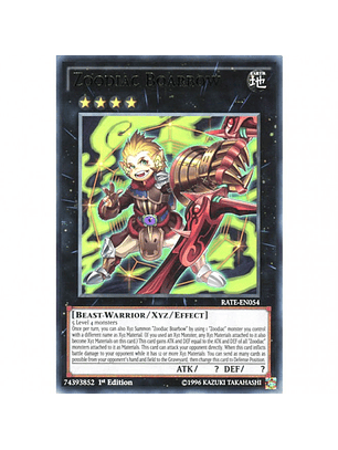 Zoodiac Boarbow - RATE-EN054 - Rare