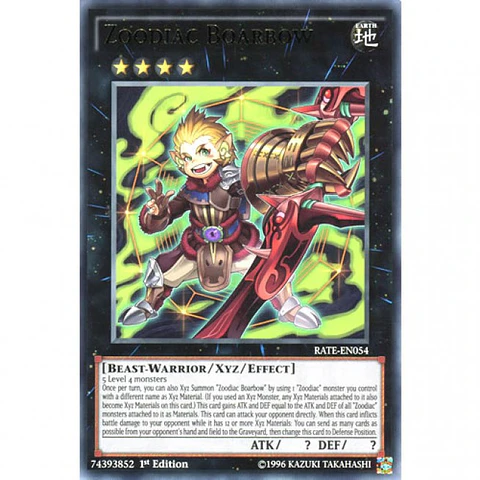 Zoodiac Boarbow - RATE-EN054 - Rare