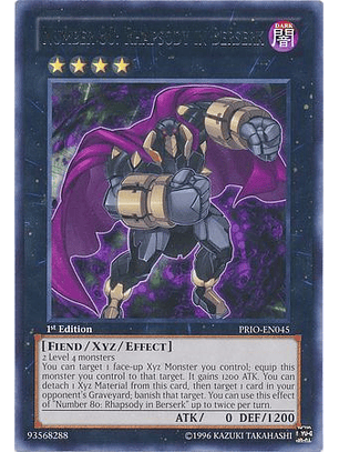 Number 80: Rhapsody in Berserk - PRIO-EN045 - Rare