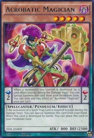 Acrobatic Magician - TDIL-EN009 - Rare 1