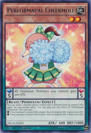 Performapal Cheermole - NECH-EN001 - Rare  1
