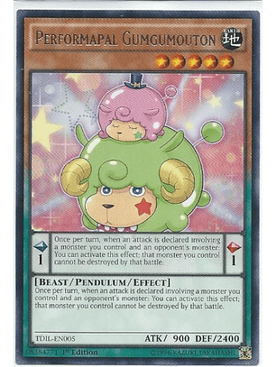 Performapal Gumgumouton - TDIL-EN005 - Rare