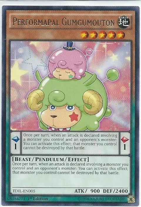 Performapal Gumgumouton - TDIL-EN005 - Rare