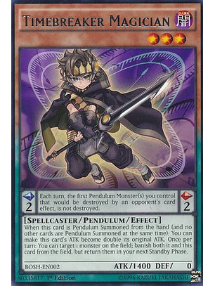 Timebreaker Magician - BOSH-EN002 - Rare 