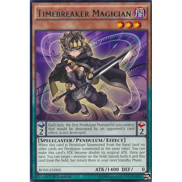 Timebreaker Magician - BOSH-EN002 - Rare 