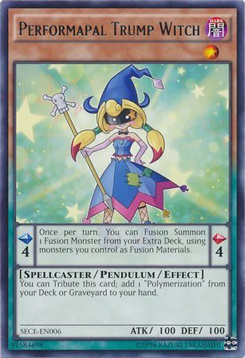 Performapal Trump Witch - SECE-EN006 - Rare