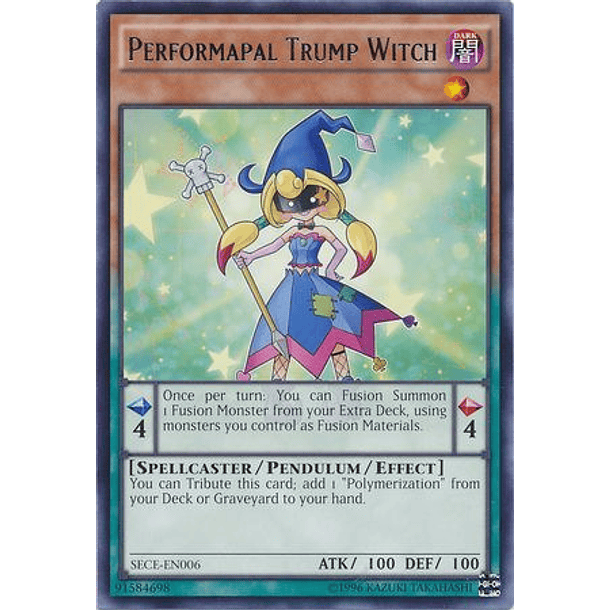 Performapal Trump Witch - SECE-EN006 - Rare