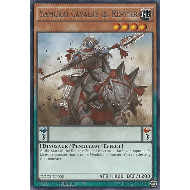 Samurai Cavalry of Reptier - DOCS-EN000 - Rare