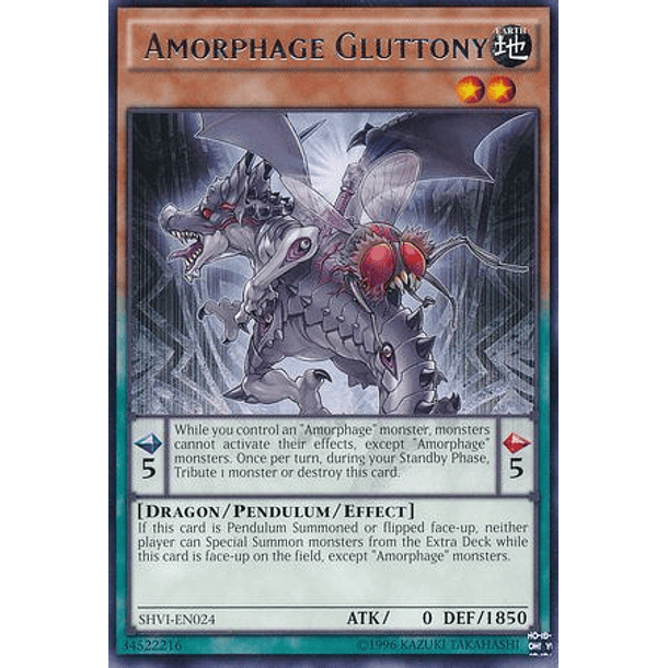 Amorphage Gluttony - SHVI-EN024 - Rare