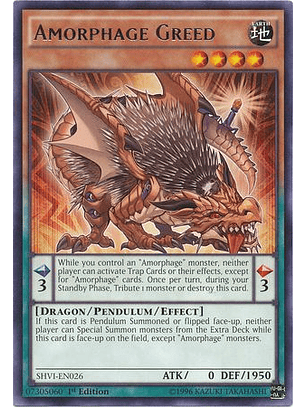 Amorphage Greed - SHVI-EN026 - Rare 
