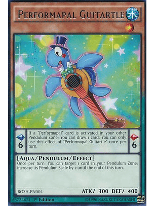 Performapal Guitartle - BOSH-EN004 - Rare