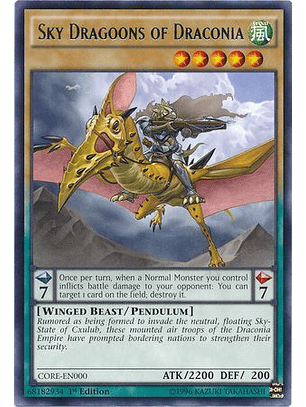 Sky Dragoons of Draconia - CORE-EN000 - Rare