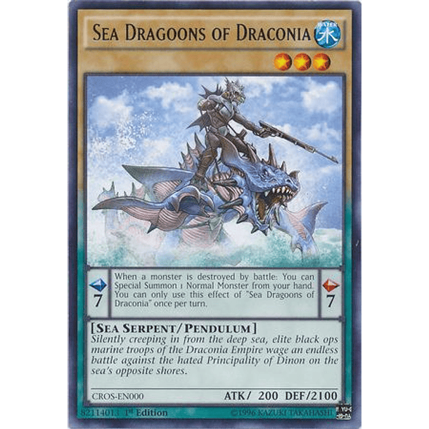Sea Dragoons of Draconia - CROS-EN000 - Rare