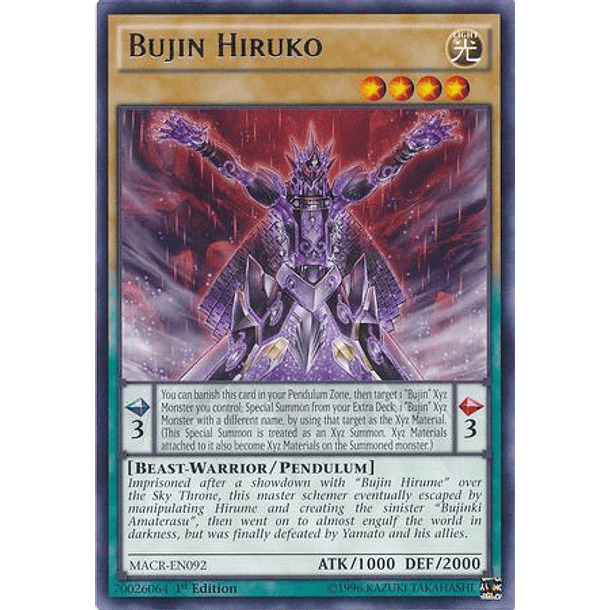 Bujin Hiruko - MACR-EN092 - Rare