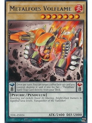Metalfoes Volflame - TDIL-EN024 - Rare