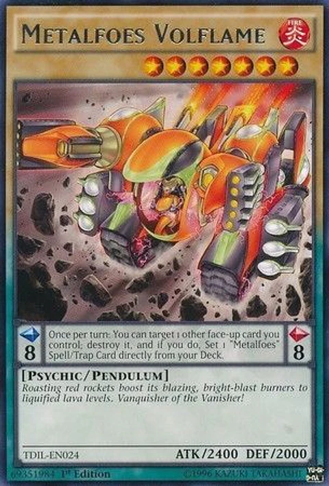 Metalfoes Volflame - TDIL-EN024 - Rare