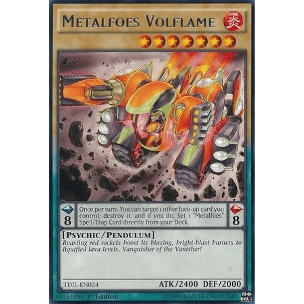 Metalfoes Volflame - TDIL-EN024 - Rare