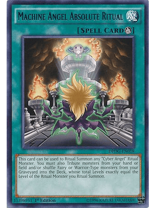 Machine Angel Absolute Ritual - DPDG-EN018 - Rare