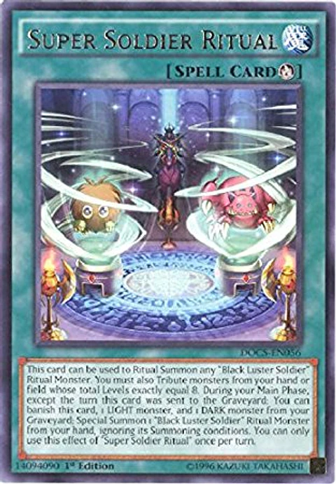 Super Soldier Ritual - DOCS-EN056 - Rare