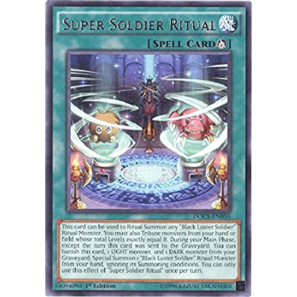 Super Soldier Ritual - DOCS-EN056 - Rare