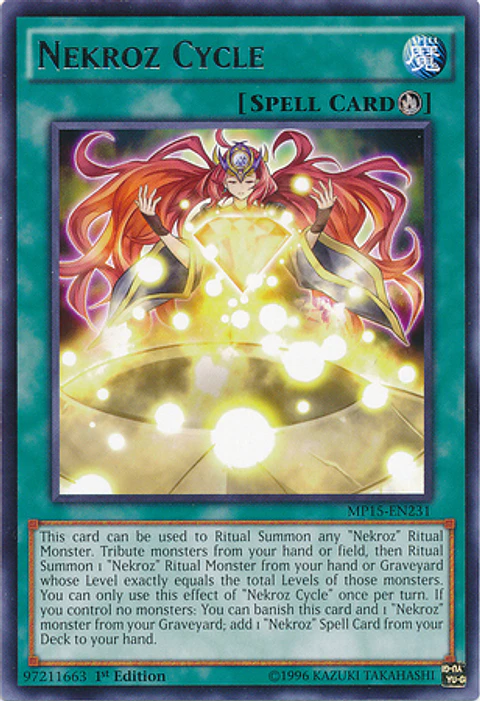 Nekroz Cycle - SECE-EN060 - Rare 