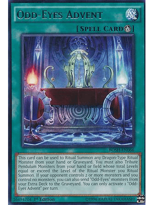 Odd-Eyes Advent - BOSH-EN066 - Rare