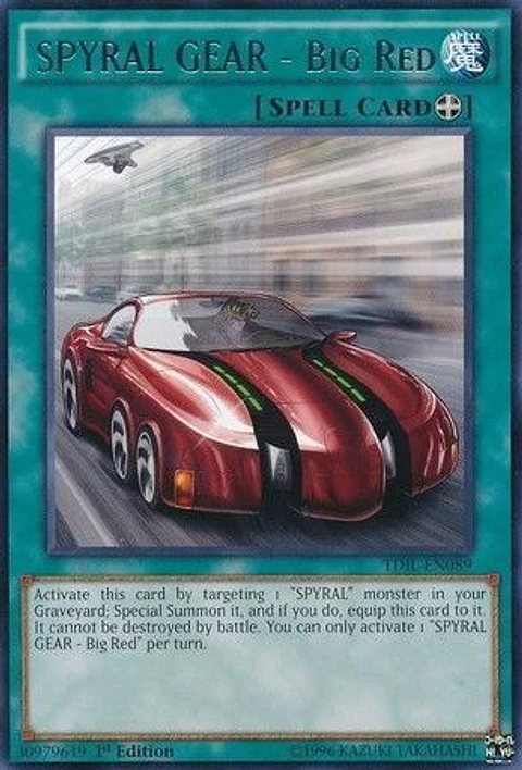 SPYRAL GEAR - Big Red - TDIL-EN089 - Rare 
