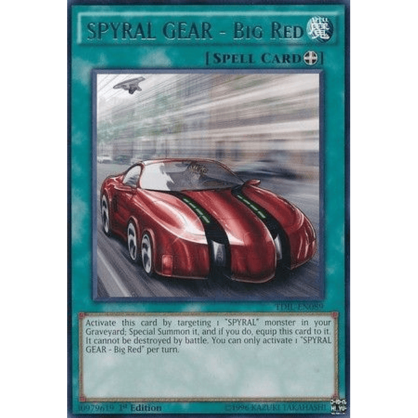 SPYRAL GEAR - Big Red - TDIL-EN089 - Rare 