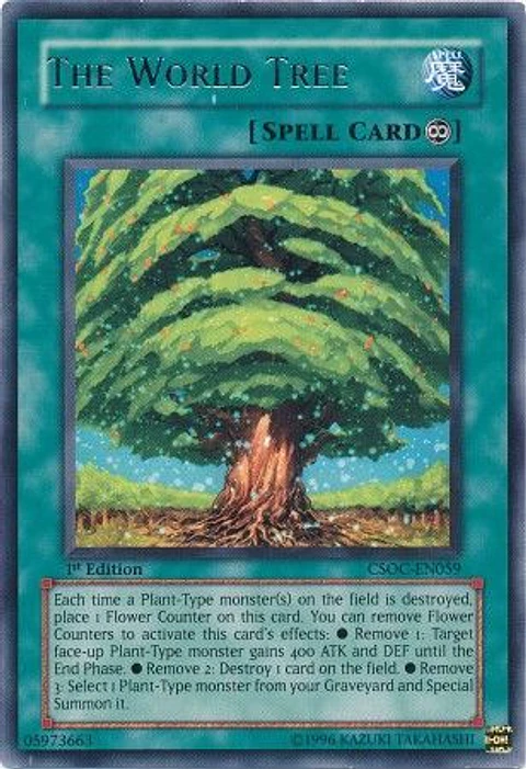 The World Tree - CSOC-EN059 - Rare