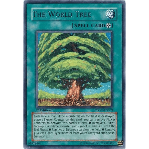 The World Tree - CSOC-EN059 - Rare