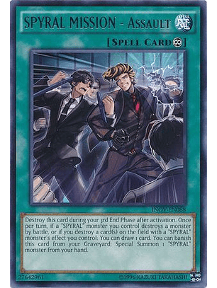 SPYRAL MISSION - Assault - INOV-EN088 - Rare