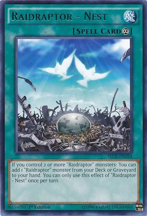 Raidraptor - Nest - SECE-EN054 - Rare