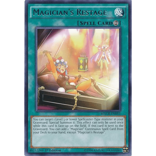 Magician's Restage - MACR-EN051 - Rare 