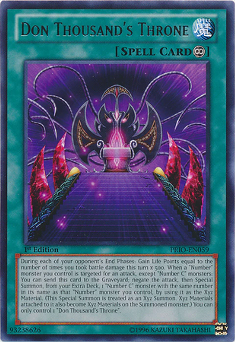 Don Thousand's Throne - PRIO-EN059 - Rare