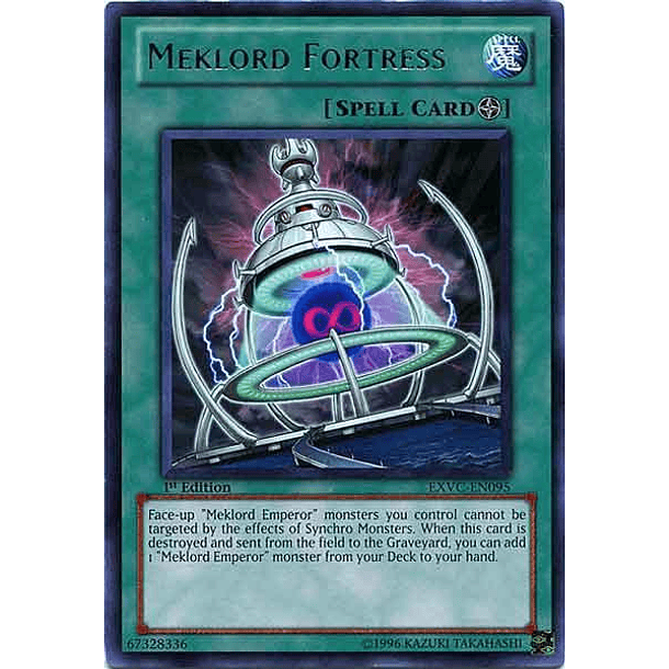 Meklord Fortress - EXVC-EN095 - Rare